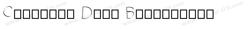 Caldense Demi Bold字体转换